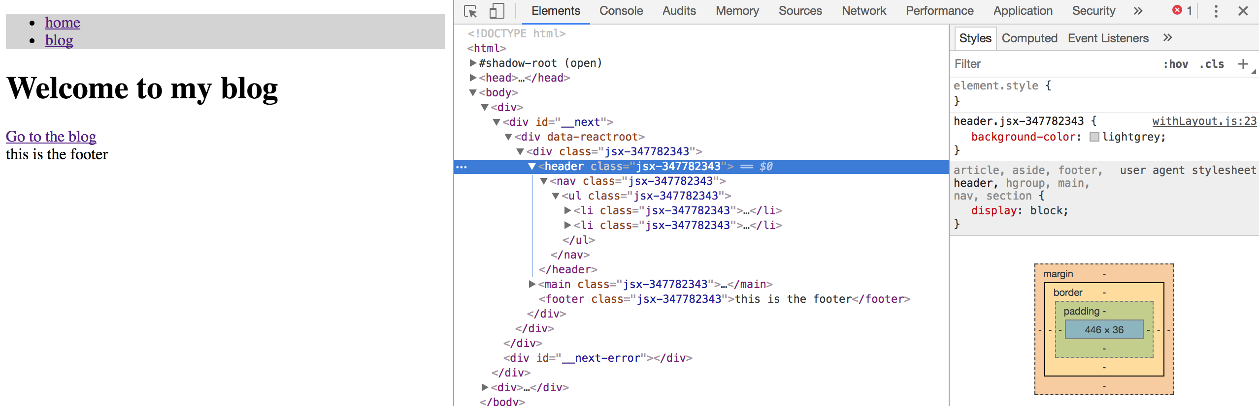 styled jsx scopes styles